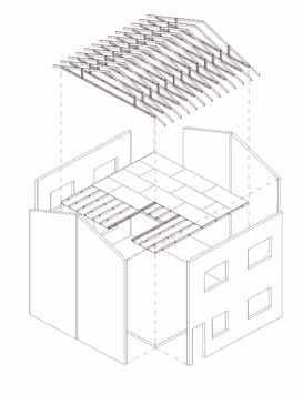 Características do sistema light steel framing Na construção Platform, pisos e paredes são construídos seqüencialmente um pavimento a cada vez, e os painéis não são estruturalmente contínuos.
