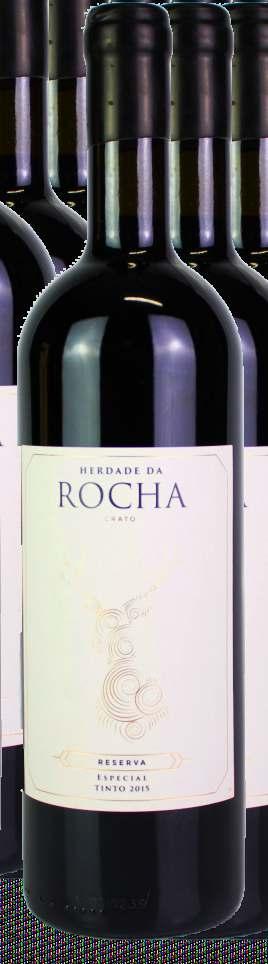 HERDADE DA ROCHA RESERVA ESPECIAL 2015 (Opções de 750ml e 1500ml) 1813686094001002-750ml 1813686094001006-1,5L COR: Limpido, cor granada.