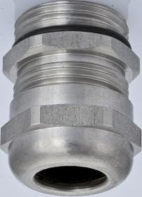 PRENSA CABOS ETÁLICOS Os prensa-cabos em latão (niquelado) e em aço inoxidável são muito robustos e geralmente adequados para aplicações industriais.