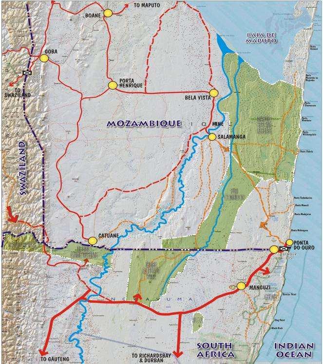 3.2 Fronteiras da REM e Extensão do Futi Fronteiras da Reserva