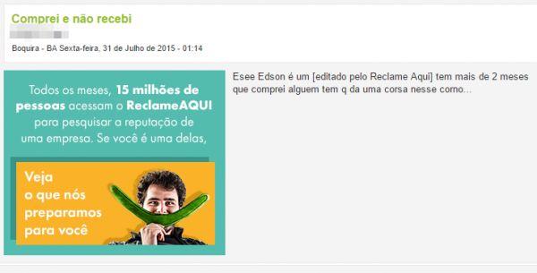 8 5 - Produto não entregue e cliente nervoso O cliente não especifica o que comprou, mas