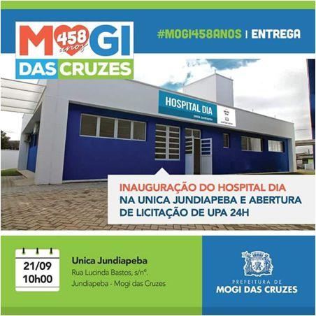 As instalações do Hospital Dia UNICA em Jundiapeba foi inaugurado em 21/09/2018 com início das atividades em 15/10/2018.