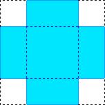 Pretende-se construir uma caia a partir de um quadrado de cartão com 0 cm de lado, cortando nos cantos quadrados, conforme se ilustra na figura Quais devem ser as dimensões da caia, construída pelo