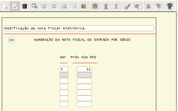 Observação: Ao entrar com a nota fiscal no SUP3760 orientamos que a série e subsérie informada seja a que está