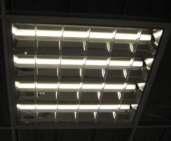 iluminação natural Cores de pisos e paredes claras W/m²Permitido para