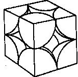 CS APF = Volume de átomos por célula unitária Volume célula unitária *consideram-se esferas rígidas APF estrutura cúbica simples= 0.