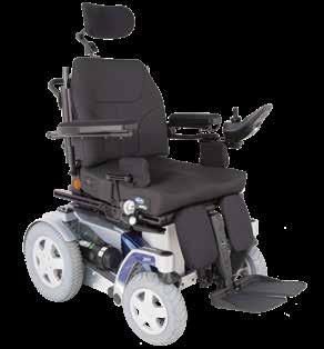 Invacare Storm4 Ultra Low Maxx A cadeira de rodas elétrica Storm⁴ Ultra Low Maxx foi desenvolvida para satisfazer as necessidades dos utilizadores mais exigentes graças ao seu chassis robusto,