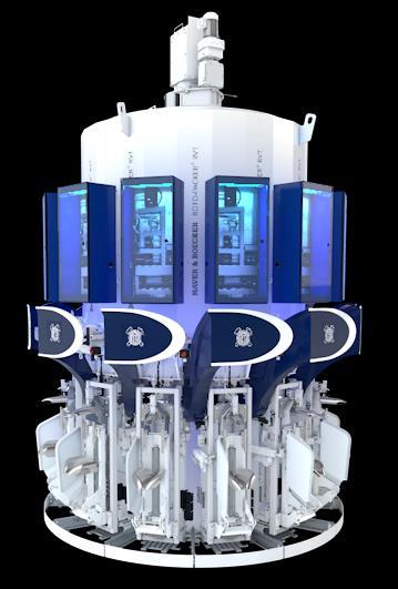 Roto- Packer RVT Desenvolver uma máquina