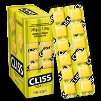 Chicles Drageados Cliss Blister - 16,8g 8716 12