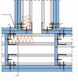 Parede Knauf W116 Detalhes Corte vertical - Encontro parede com contra-piso 2 chapas drywall Knauf TA 5 mm 2 chapas drywall Knauf Perfil montante Contrapiso Chapa EPS 10mm