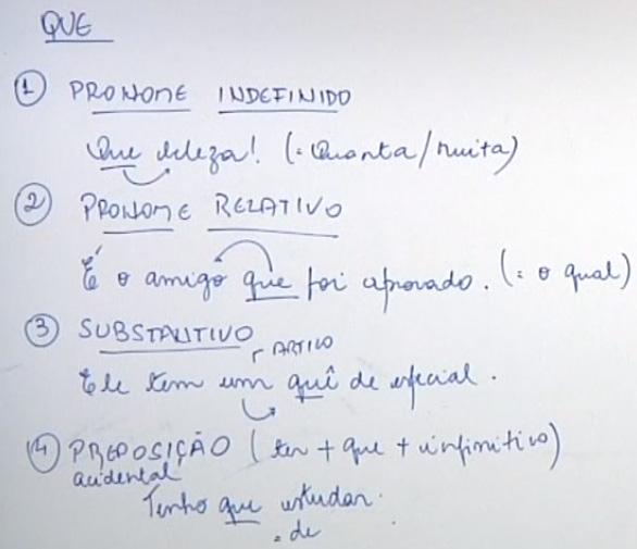 Esse que é preposição. Por que ele é preposição? Porque está ligando, ele liga verbos. Pode ser trocado por de, tenho de estudar, o que, formalmente, é melhor. O melhor é dizer tenho de.