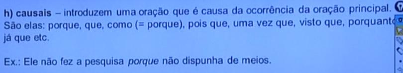 Lembra que nós contamos o número de orações pelo número de verbos? Cada verbo, uma oração. Então, essa é uma peculiaridade das comparativas.