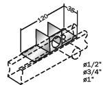 p/perfilado Short hook for fixture Long hook for