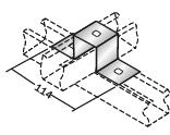 "ZZ" angle connector "ZZ" angle connector Vertical