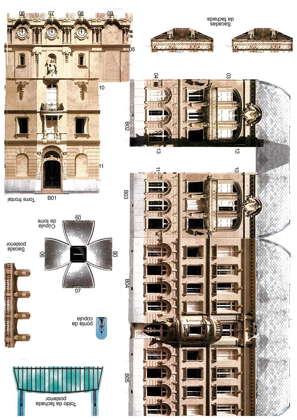 Maquetes (apresentada ao arquiteto Pulo Mendes da Costa e Crítico italiano de