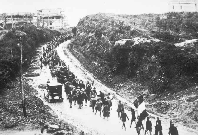 Camisas Negras, em finais de outubro de 1922.