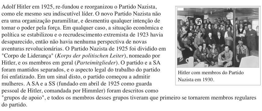 A ideologia e partido nacional-socialista