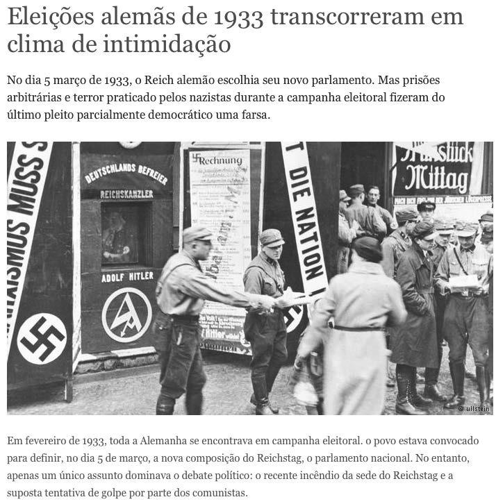 1933: o ano fatídico para a República de