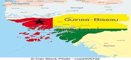 O PAÍS GUINÉ-BISSAU Localização: A República da Guiné-Bissau fica situada na Costa Ocidental de África, limitada Norte pela República do Senegal, a Leste e Sul pela República da Guiné Conakry e a