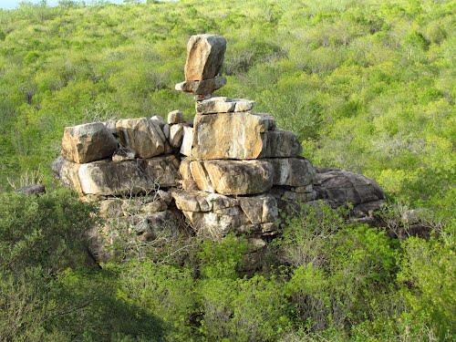 FIGURA 3: Área de preservação no Parque Ecológico Pedra do Sino, em Piranhas/AL. Fonte: Gilton Goes (2018).