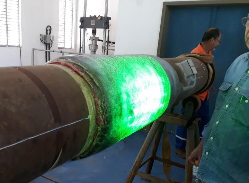 Instrumentação Técnicas experimentais em desenvolvimento Shearografia Avaliação de integridade de materiais