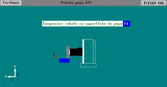 Devido à operação automática, não é necessária a intervenção do operador durante o ciclo de retificação.