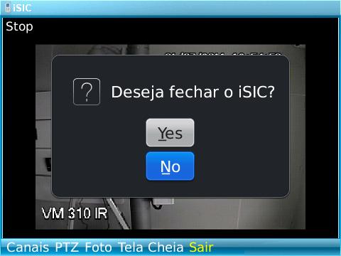 Item selecionado Abrir: selecione o dispositivo em que deseja visualizar as imagens. Editar: selecione o dispositivo em que deseja editar os dados do cadastro como IP e porta.