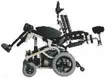 TILT A cadeira de rodas de tracção eléctrica TILT caracteriza-se pela versatilidade e funcionalidade.