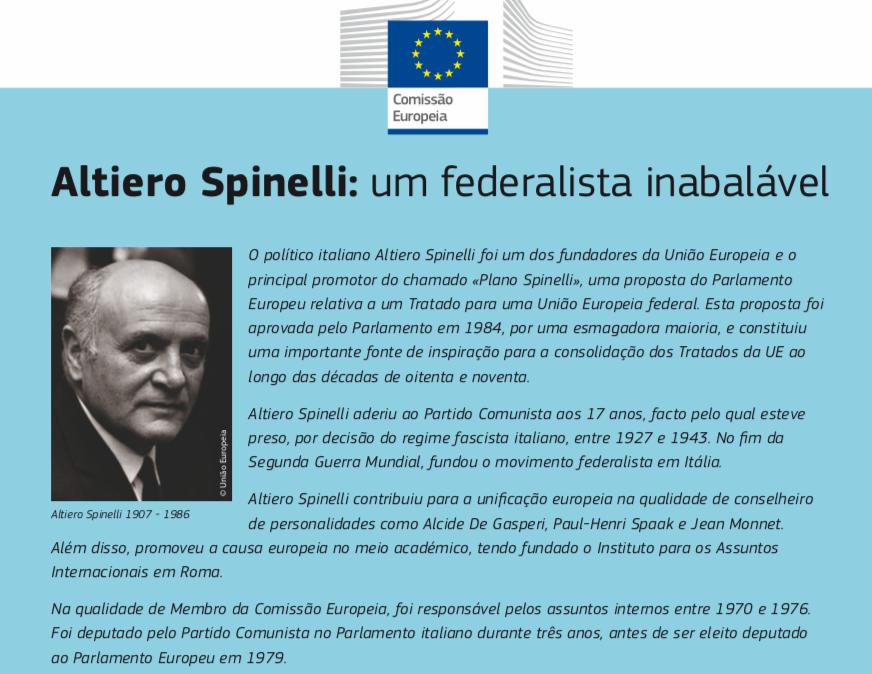 O federalismo europeu dos anos 1940 /