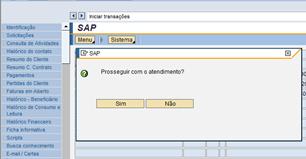 3/9 29/08/28 Prosseguir com o atendimento? Clicar Sim, 4.1.