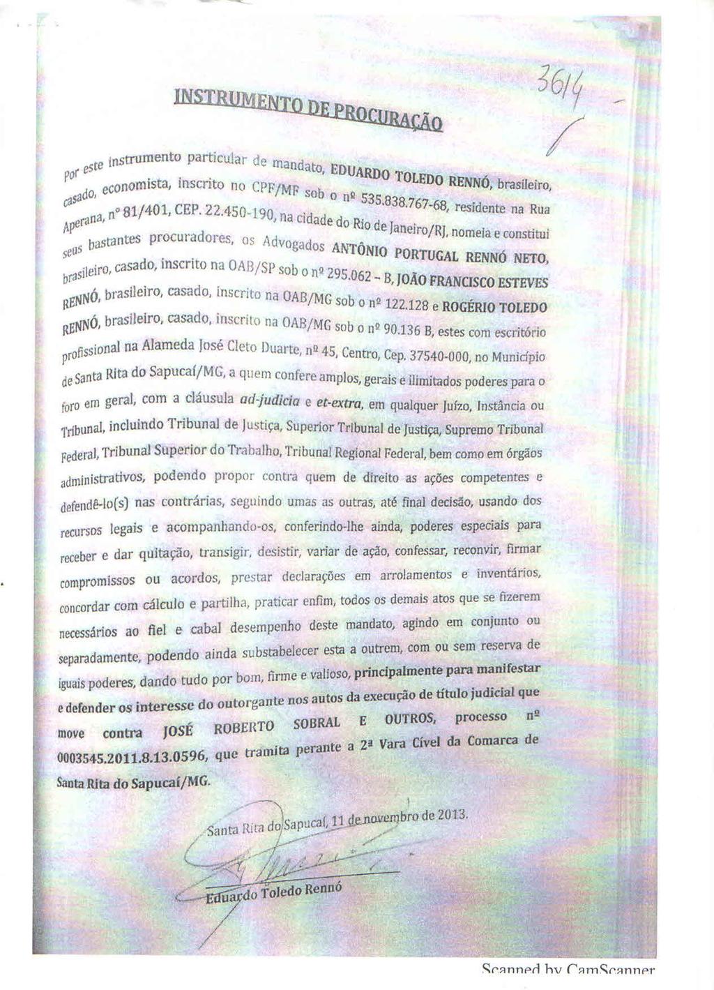fls. 43 Este documento é cópia do original, assinado digitalmente por ANTONIO PORTUGAL RENNO NETO e Tribunal de Justica do Estado de Sao Paulo, protocolado em 26/06/2017 às 16:55, sob o número