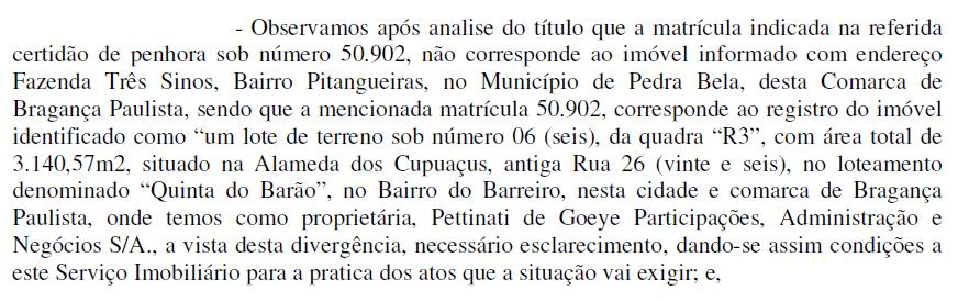 EXMO(A) SR(A). JUIZ(A) DE DIREITO DA 1 a VARA CIVEL DA COMARCA DE BRAGANÇA PAULISTA - ESTADO DE SÃO PAULO. Proc. nº 1004571-98.2017.8.26.
