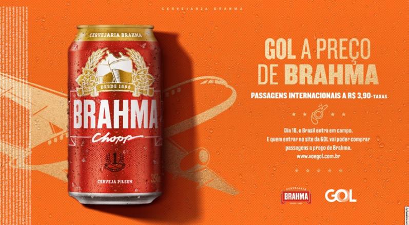 Em nova ação, GOL faz voo a preço de cerveja POR POR ERICH REDAÇÃO BETING AGOL se uniu a mais um patrocinador da Copa América para fazer uma ação de ativação do torneio.