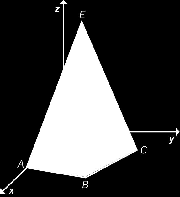 . Considera o prisma quadrangular regular em que uma das bases coincide com a base da pirâmide e a outra base tem por centro o ponto E.