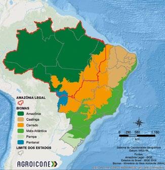 AGENDA BRASILEIRA PARA O DESENVOLVIMENTO SUSTENTÁVEL Biomas brasileiros e lei de proteção da vegetação nativa (Código Florestal: Lei federal nº 12.