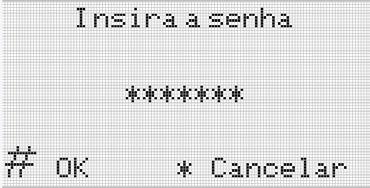 Existem 2 métodos para adição de novos cartões: por Cartão mestre ou Senha.