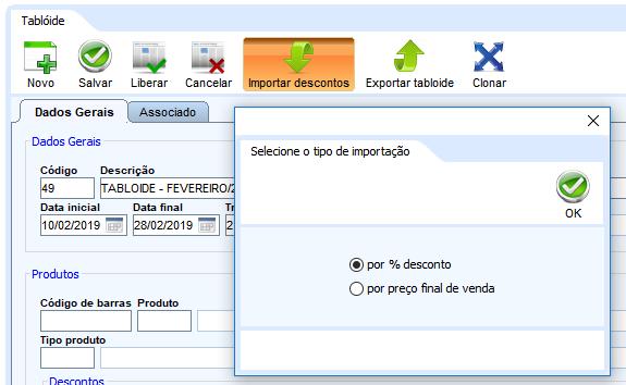 Voltar ao início Importação de produtos Como importar produtos em lote para um tabloide? O Plupharma possibilita a importação de preços e/ou descontos em lote para os produtos.