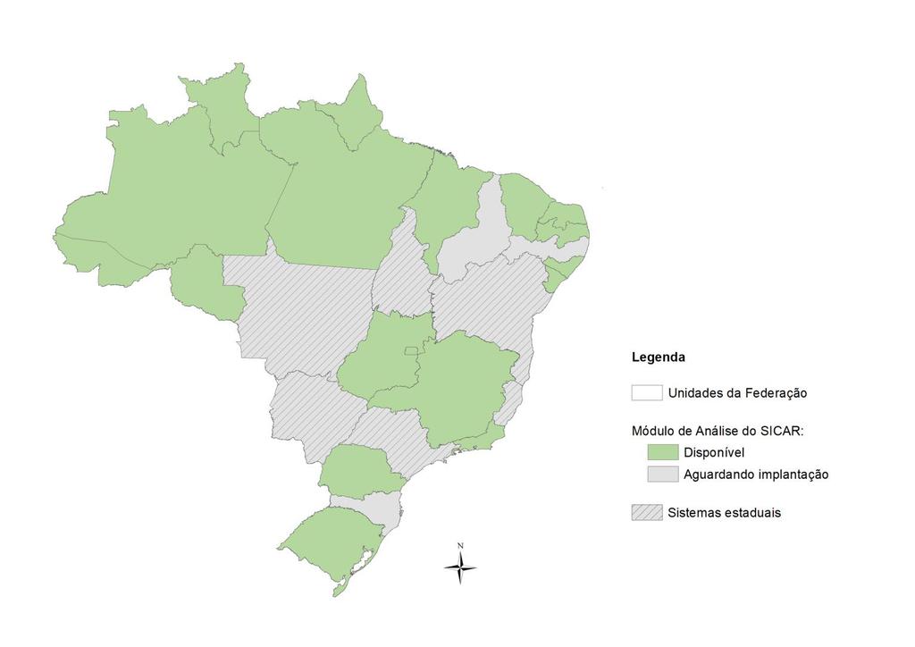 Implantação Assistida do Módulo de Análise do SICAR Viabilizada no âmbito de Termo de Execução Descentralizado firmado entre a Universidade Federal de Lavras e o Serviço Florestal Brasileiro Composta