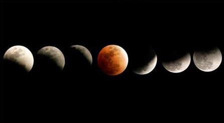 Os eclipses lunares são menos frequentes do que os solares, mas quando