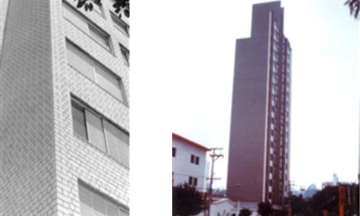18 Segundo Sánchez (2013), apenas em meados da década de 1970 surgiu o primeiro edifício em alvenaria não armada, com nove pavimentos e espessuras das paredes com 24 cm, construído em São Paulo e