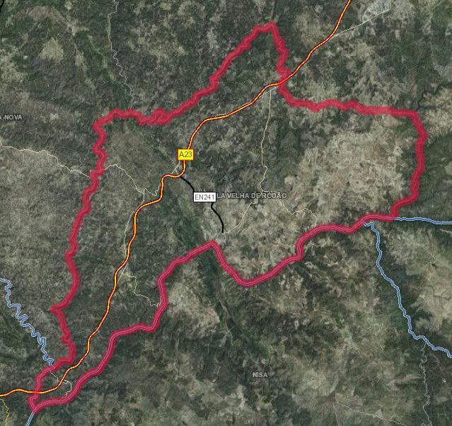 ESTRADA INICIO FIM INICIAL EN241 EN241 ( 45.