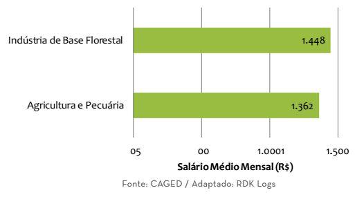 SETOR DE BASE FLORESTAL EMPREGO E