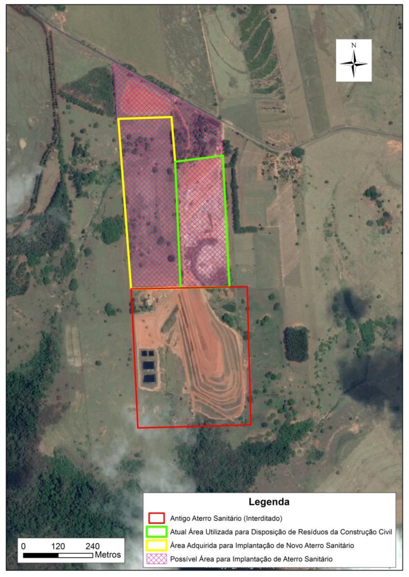 Considera-se viável a implantação de novo aterro sanitário no município de Marília tendo em vista que a Administração já possui área disponível e com distância próxima ao centro gerador de resíduos,