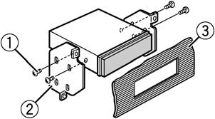 Amplificador de potência (vendido em separado) Ligue com o cabo RCA (vendido em separado) Para saída frontal Coluna frontal Para a saída posterior ou saída de Coluna posterior ou saída
