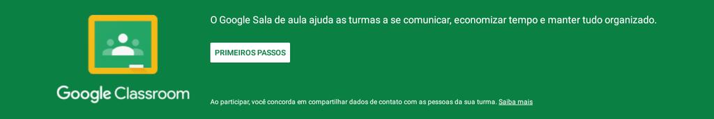 SISTEMA ANDROID Abra o aplicativo e clique em Primeiros Passos Na janela em que