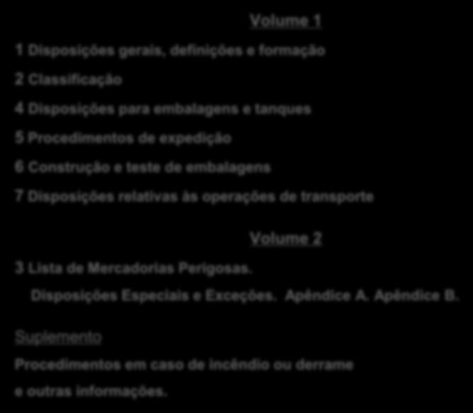 Volume 1 1 Disposições gerais, definições e formação