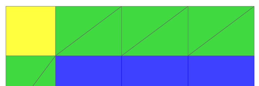 POTI - Geometria - N1 - ula 1 - Profs. runo Holanda & Emiliano hagas d) Um quadrado de lado 15 cm tem 15 15 = 5 cm ; observamos que 5 é um número ímpar.