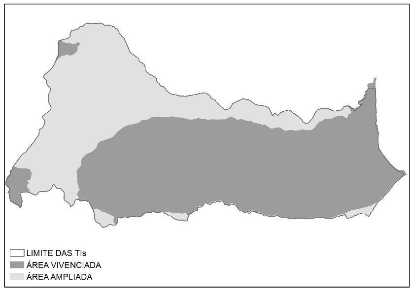 Figura 12. Área de abrangência de estratégias de mapeamento em SIG. Fonte: Elaborado pela autora.