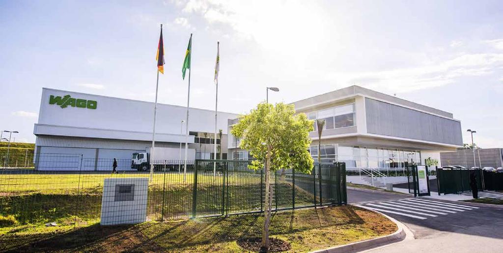 Nova sede da WAGO Brasil em Jundiaí/SP WAGO, TRADIÇÃO EM INOVAR São duas linhas produtivas no país