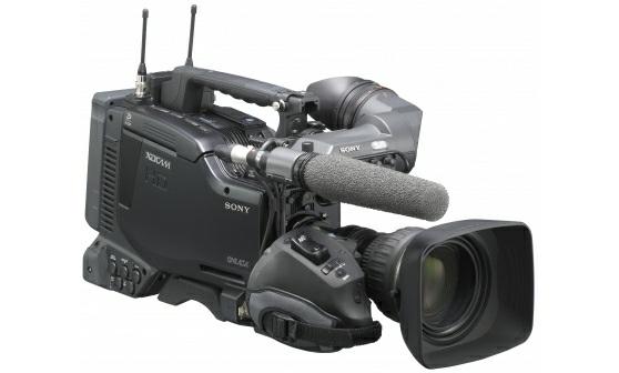 PDW-F800 Filmadora Full HD/SD XDCAM HD422 avançada com três sensores Power HAD FX CCD de 2/3 pol.